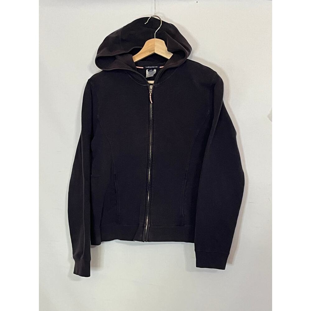Land's End Hoodie size Small zipper with pockets